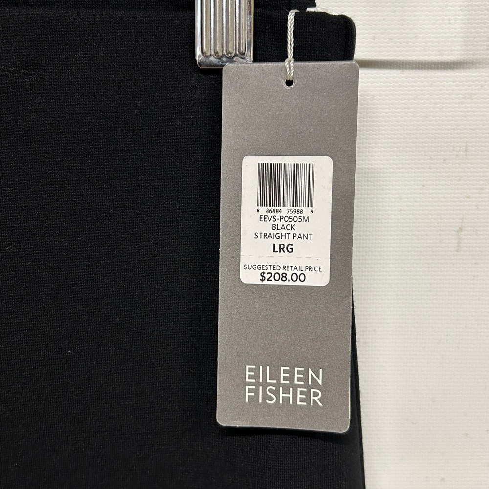Eileen Fisher Viscose Stretch Pant. L (NWT) - Picture 2 of 6
